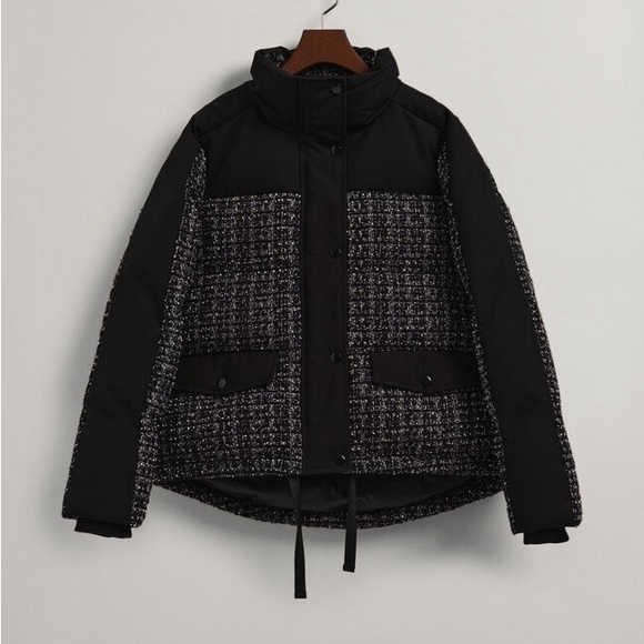Gant Tweed down jacket large - Picture 2 of 4